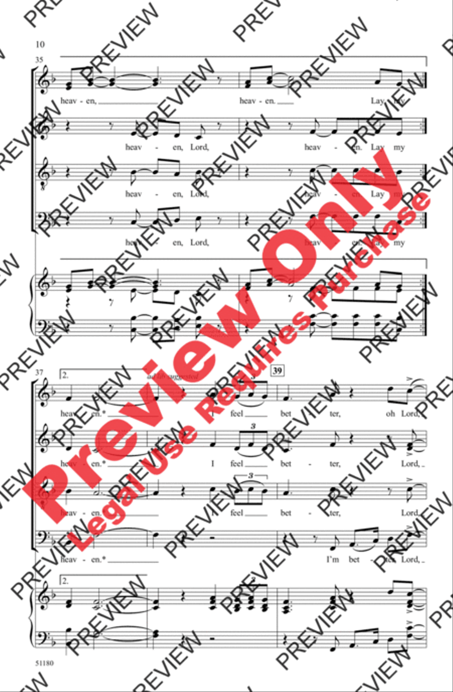 I Got Shoes I Got Shoes 4-Part scores gallery preview page 10