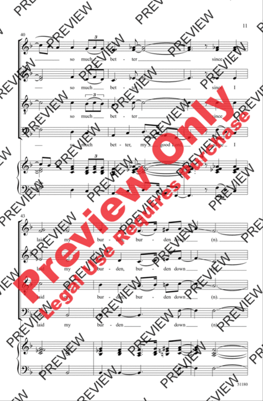 I Got Shoes I Got Shoes 4-Part scores gallery preview page 11