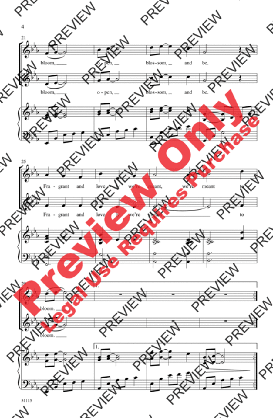 Bloom Bloom 2-Part scores gallery preview page 4