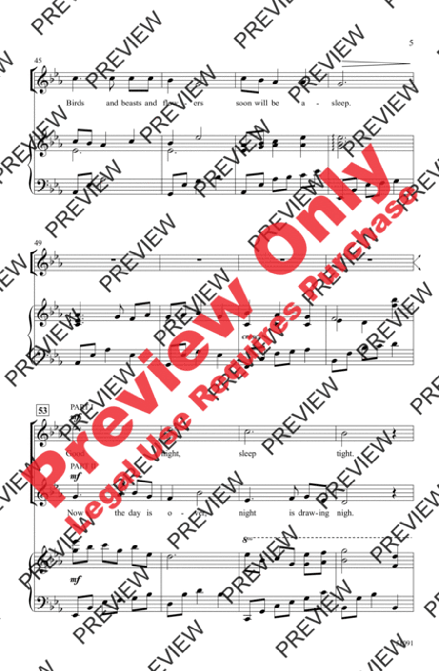 Now the Day Is Over Now the Day Is Over 2-Part scores gallery preview page 5