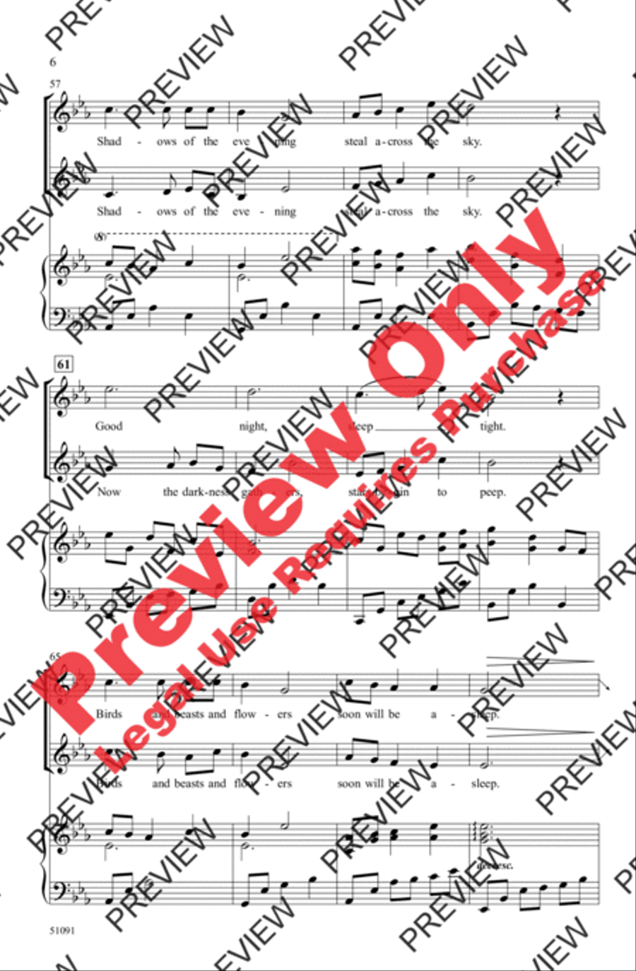 Now the Day Is Over Now the Day Is Over 2-Part scores gallery preview page 6
