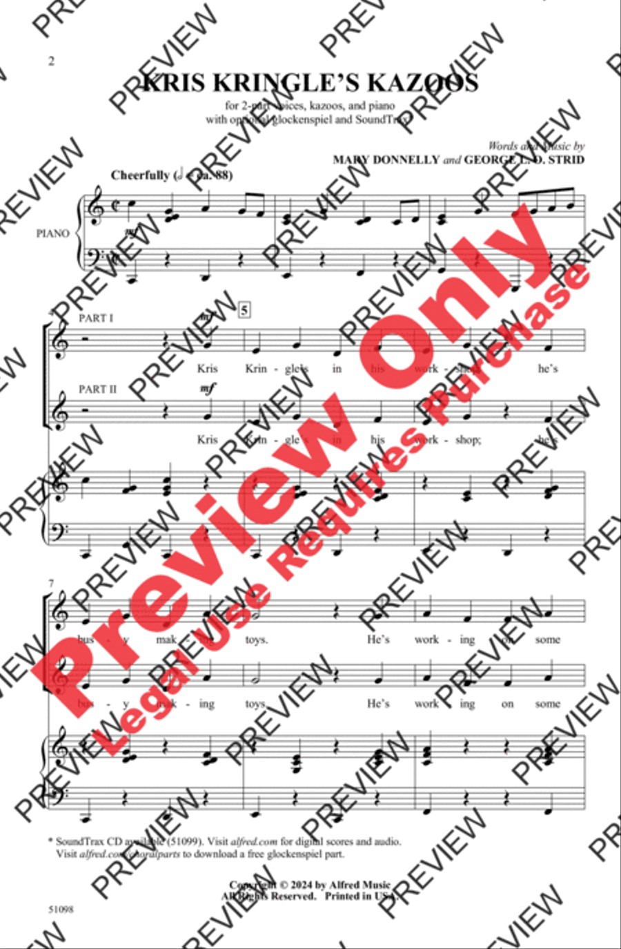 Kris Kringle's Kazoos Kris Kringle's Kazoos 2-Part scores gallery preview page 2