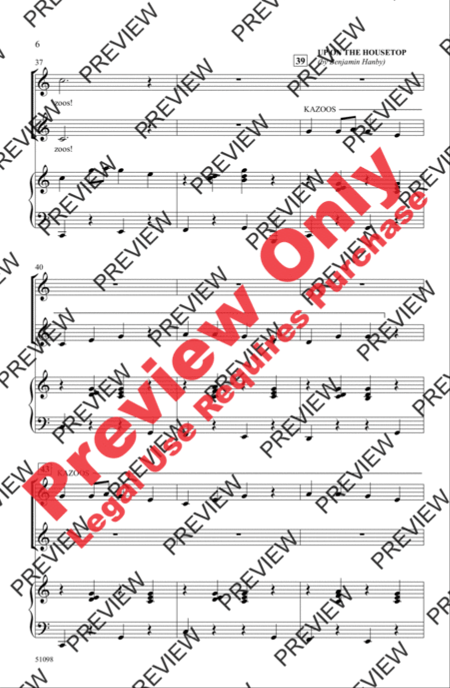 Kris Kringle's Kazoos Kris Kringle's Kazoos 2-Part scores gallery preview page 6