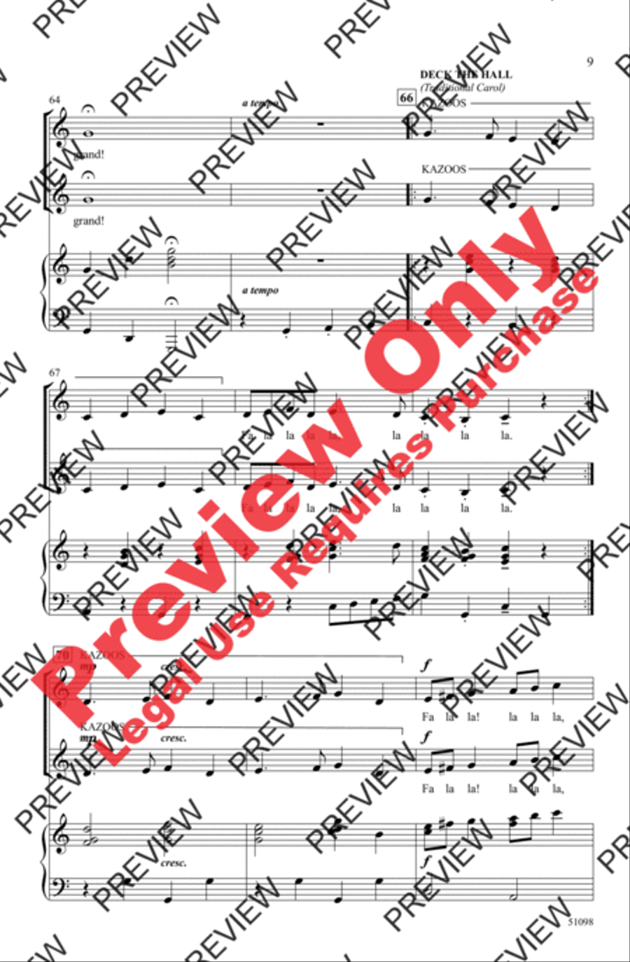 Kris Kringle's Kazoos Kris Kringle's Kazoos 2-Part scores gallery preview page 9