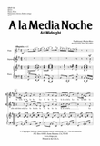 A la Media Noche - SSAA Octavo