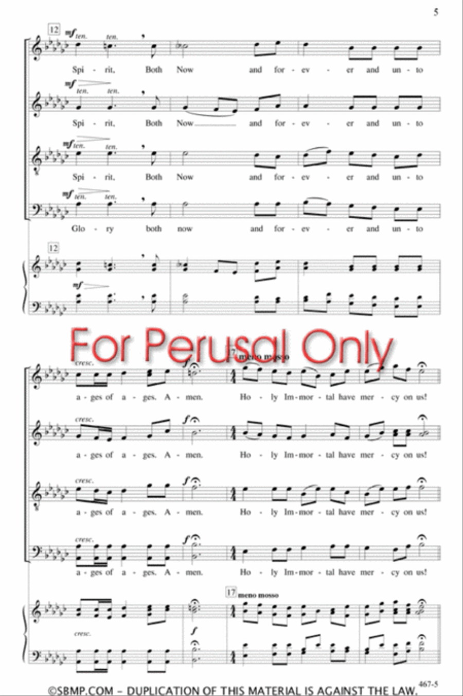Svjati Boze - SATB divisi Octavo Divisi scores gallery preview page 4