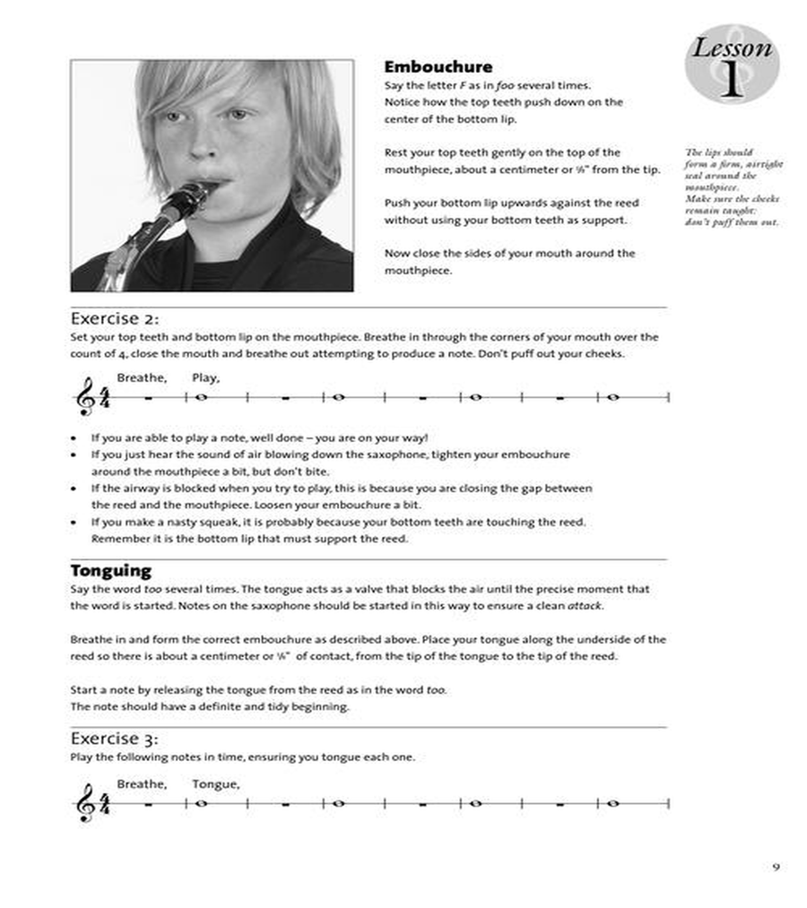 A New Tune a Day – Alto Saxophone, Book 1 Concert Band Methods scores gallery preview page 5