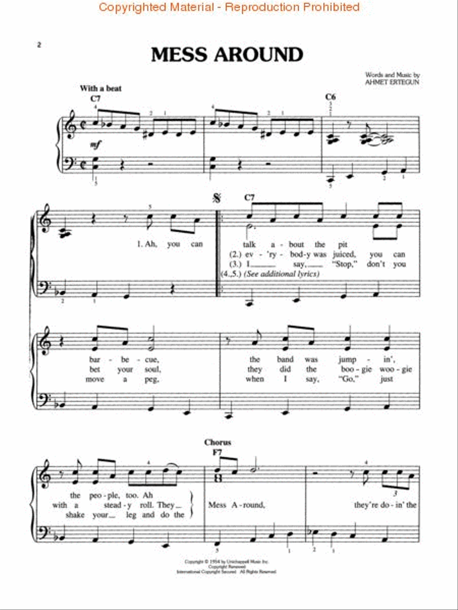 Ray Easy Piano scores gallery preview page 2