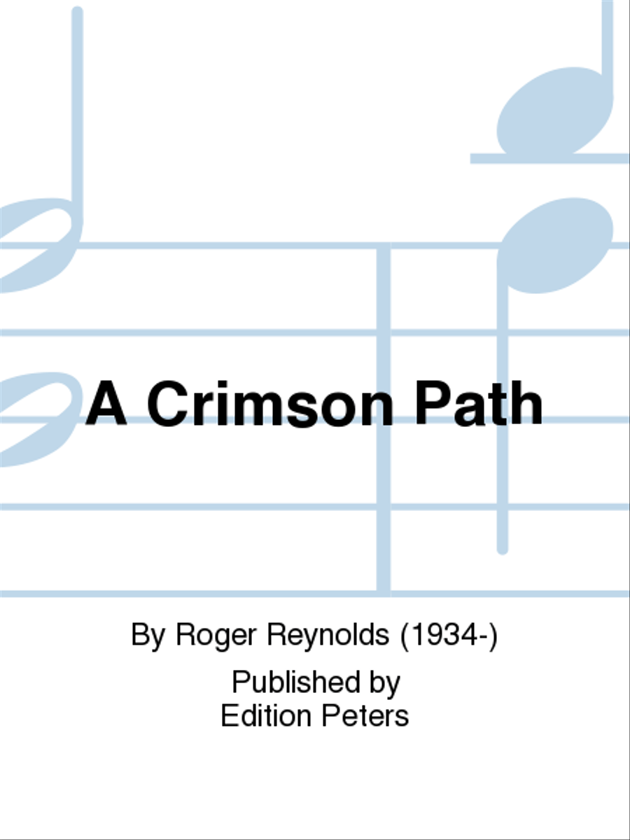 A Crimson Path Piano Accompaniment scores gallery preview page 1
