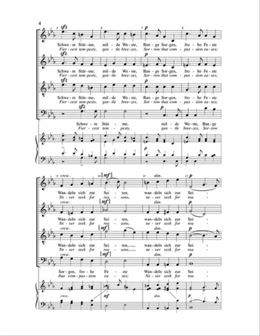 Song for the New Year Song for the New Year 4-Part scores gallery preview page 3