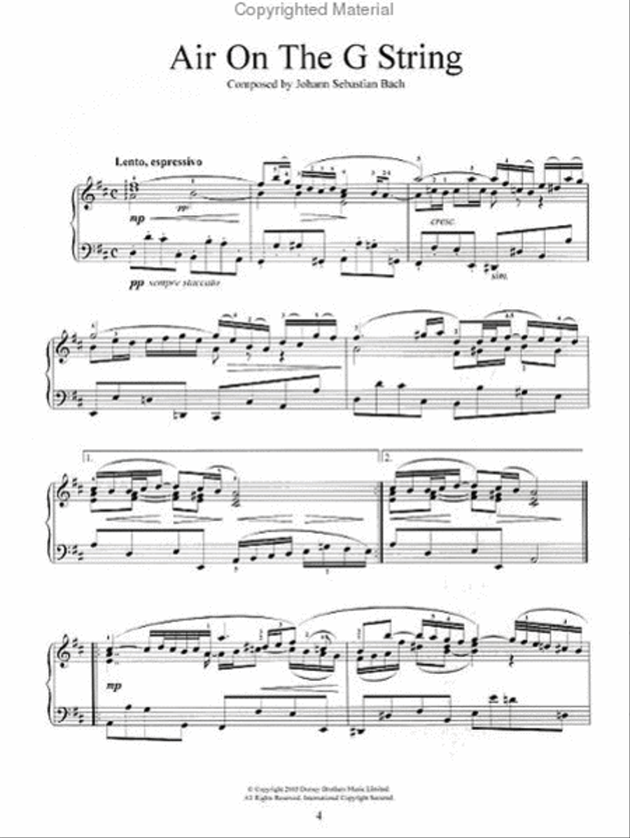 The Wedding Collection Piano Solo scores gallery preview page 2
