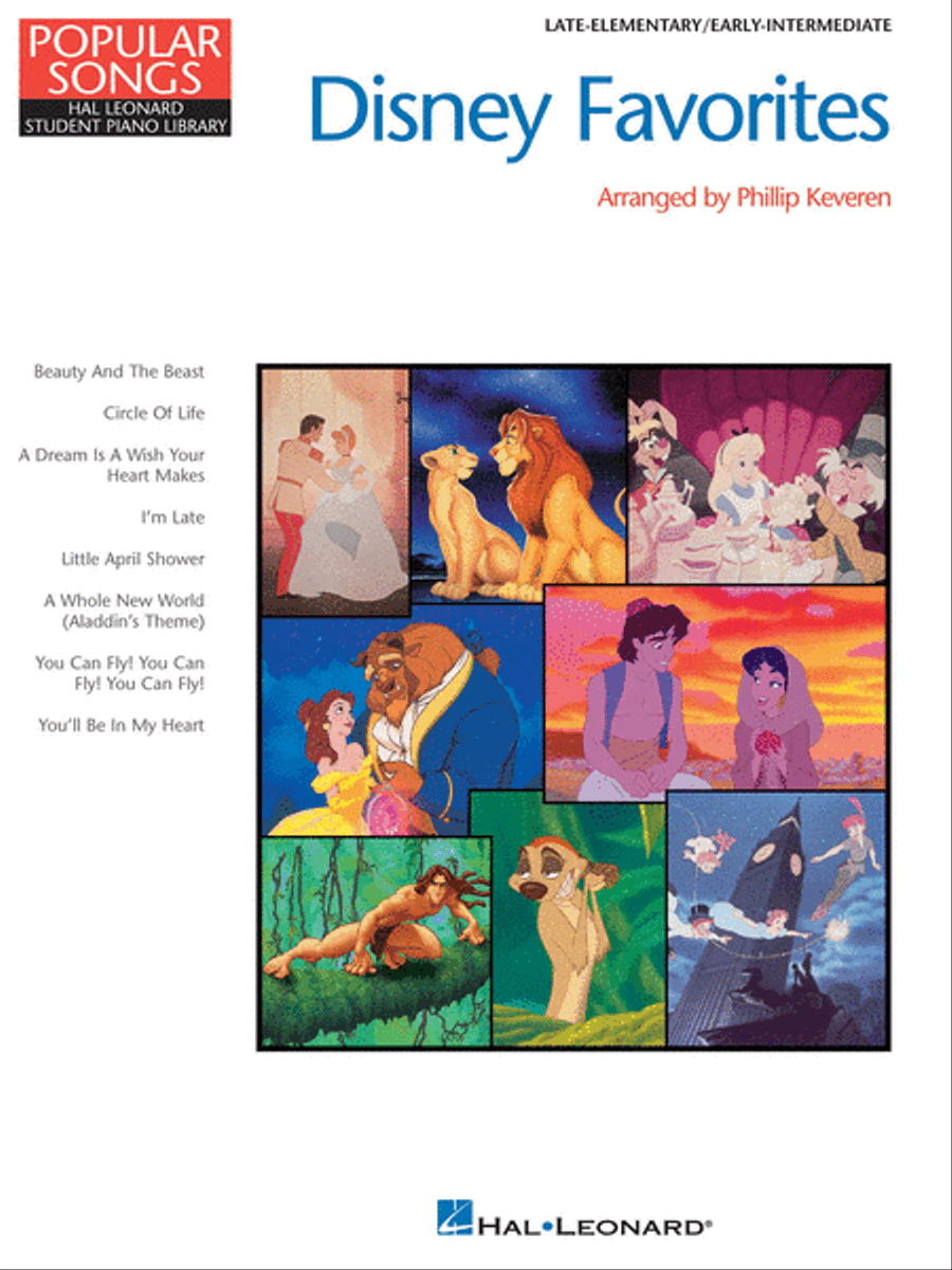 Disney Favorites Piano Method scores gallery preview page 1