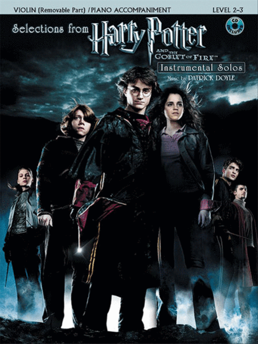 Selections from Harry Potter and The Goblet of Fire Violin Solo scores gallery preview page 1