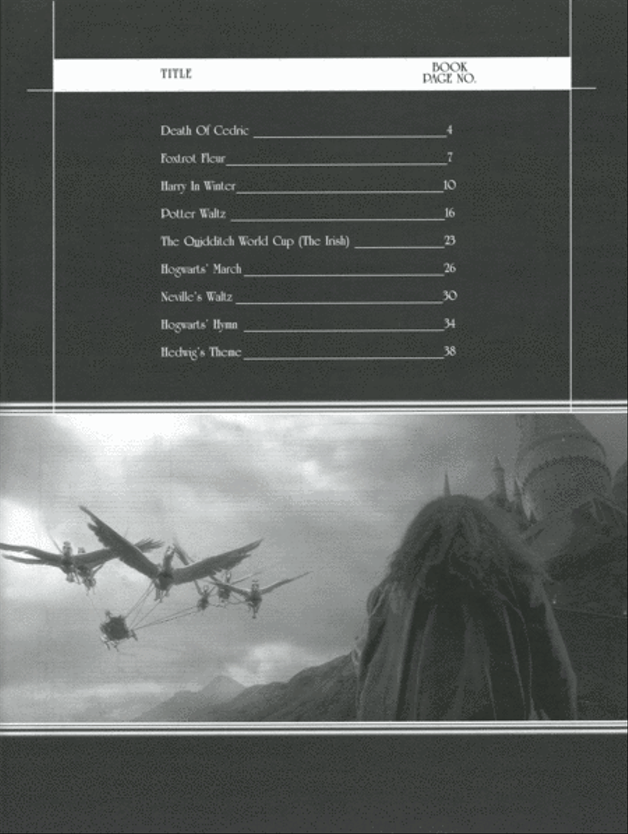 Selections from Harry Potter and The Goblet of Fire Violin Solo scores gallery preview page 2
