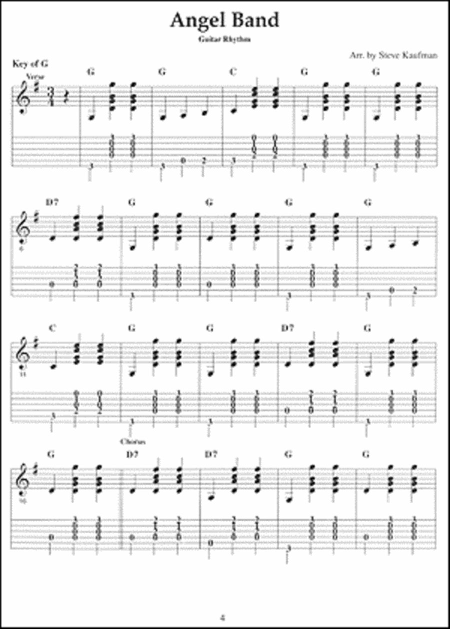 Band in a Book: Gospel Vocal Tunes for Bluegrass Ensemble