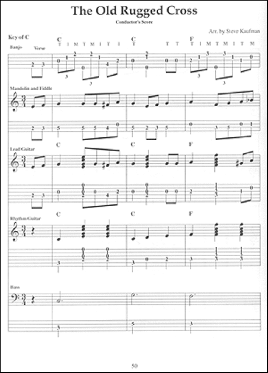 Band in a Book: Gospel Vocal Tunes for Bluegrass Ensemble