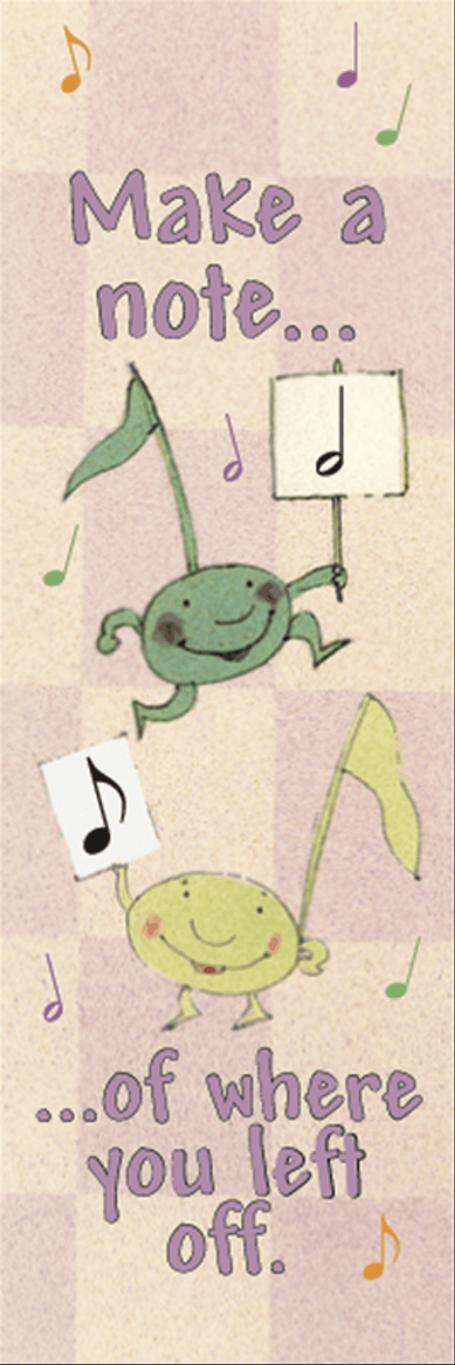 Bookmarks - Make a Note Awards & Certificates scores gallery preview page 1