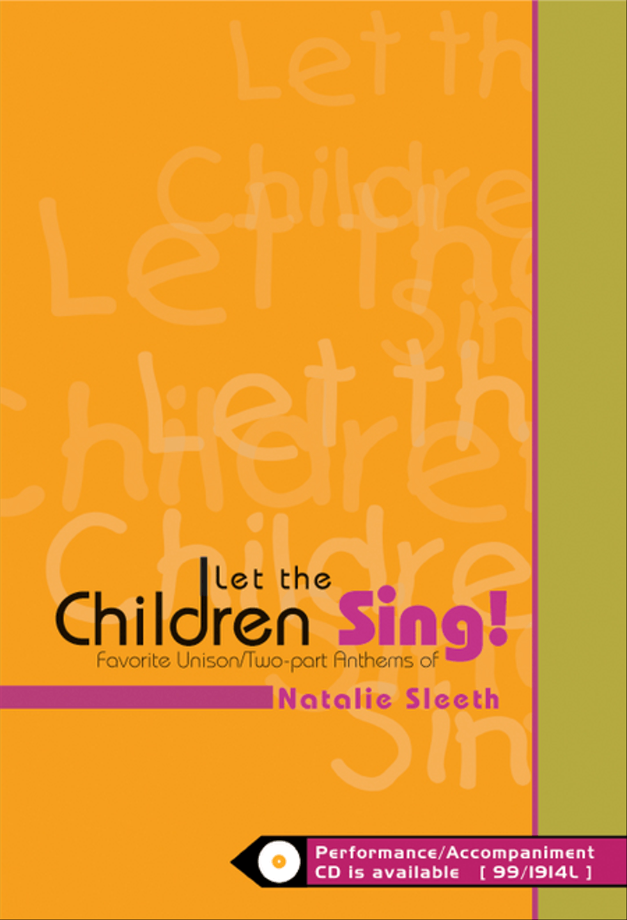 Let the Children Sing! Let the Children Sing! Unison Choir scores gallery preview page 1
