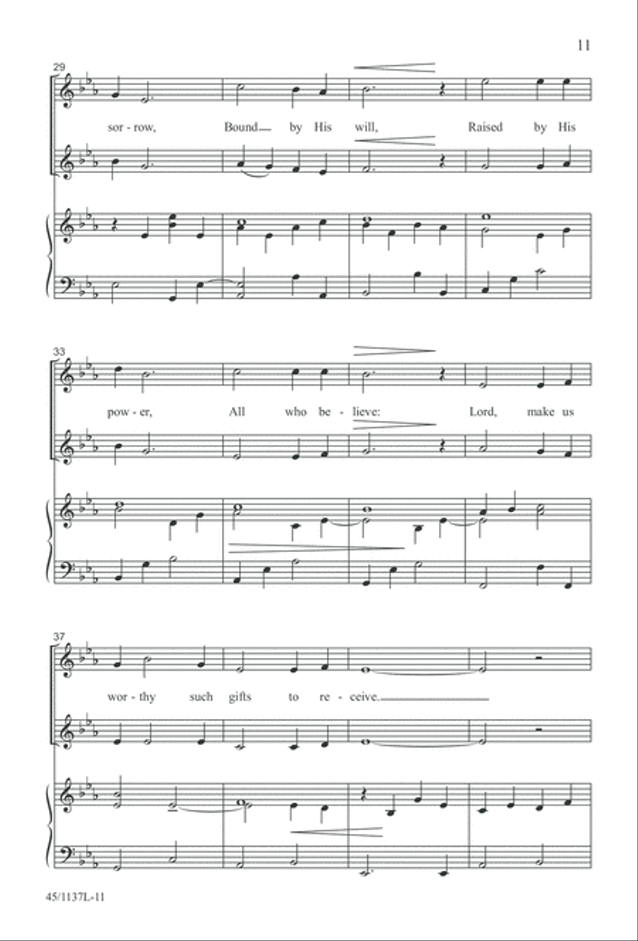 Let the Children Sing! Let the Children Sing! Unison Choir scores gallery preview page 12