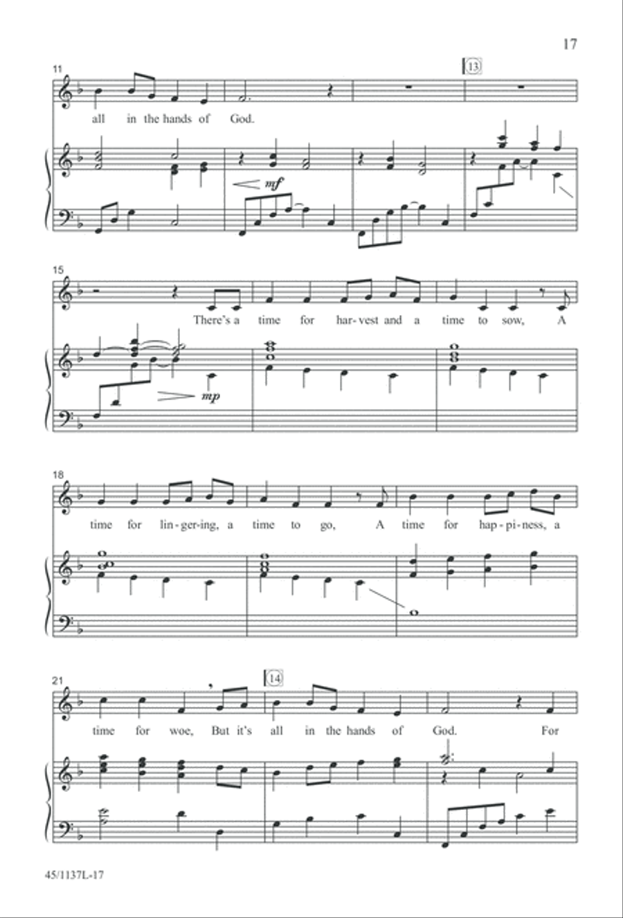 Let the Children Sing! Let the Children Sing! Unison Choir scores gallery preview page 18