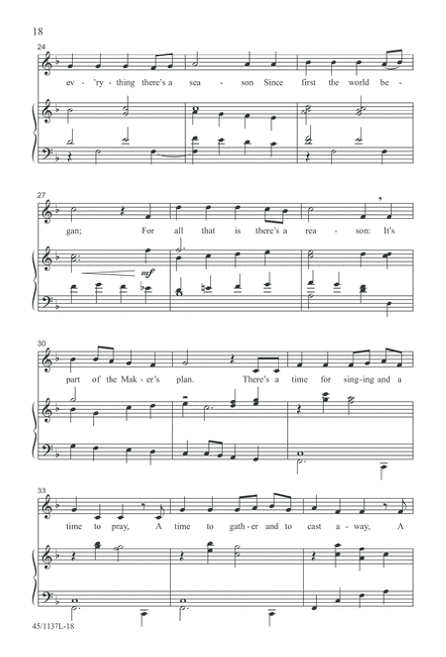Let the Children Sing! Let the Children Sing! Unison Choir scores gallery preview page 19
