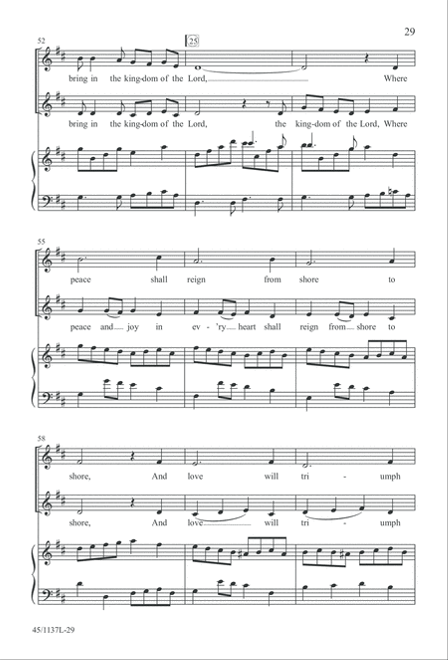Let the Children Sing! Let the Children Sing! Unison Choir scores gallery preview page 30