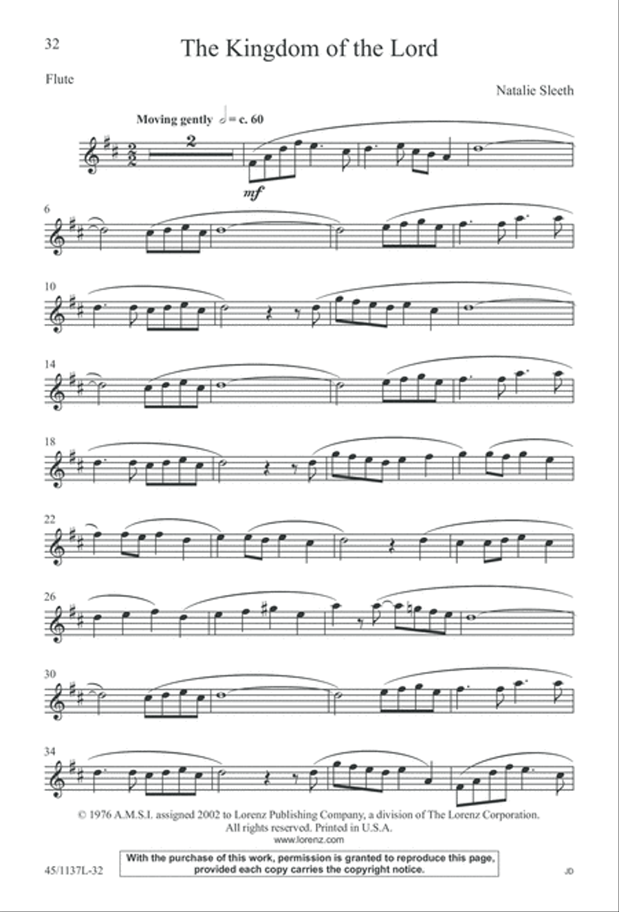 Let the Children Sing! Let the Children Sing! Unison Choir scores gallery preview page 33