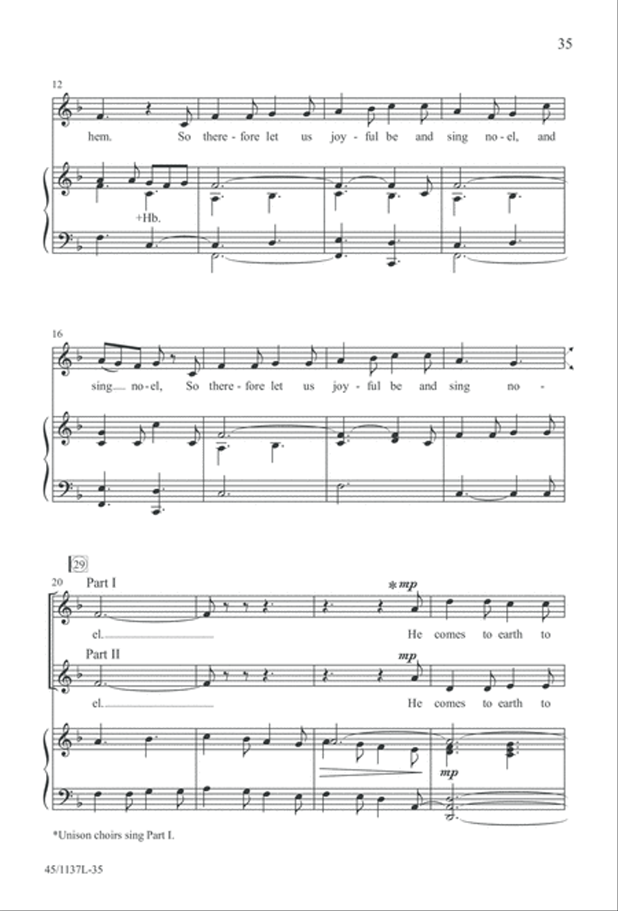 Let the Children Sing! Let the Children Sing! Unison Choir scores gallery preview page 36