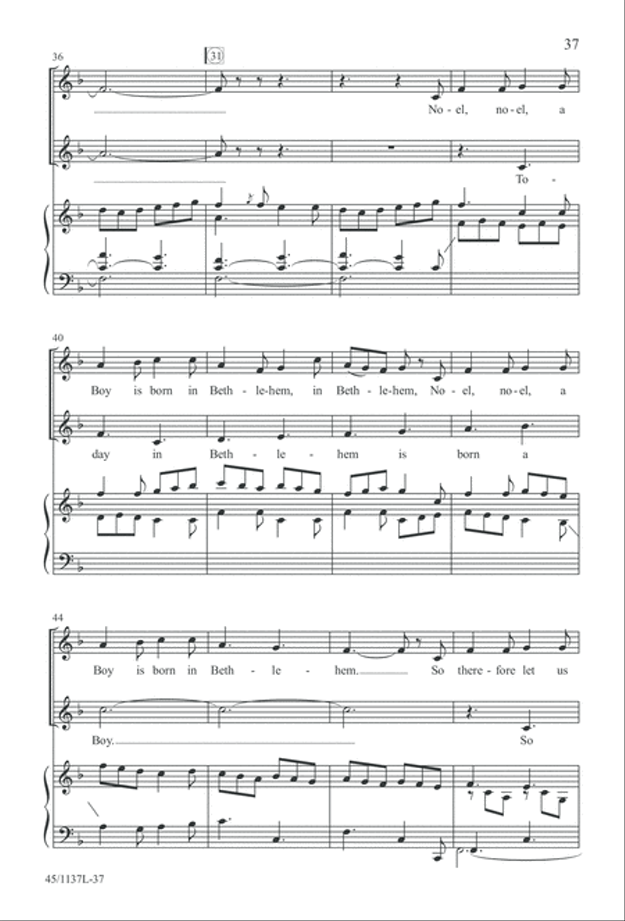 Let the Children Sing! Let the Children Sing! Unison Choir scores gallery preview page 38