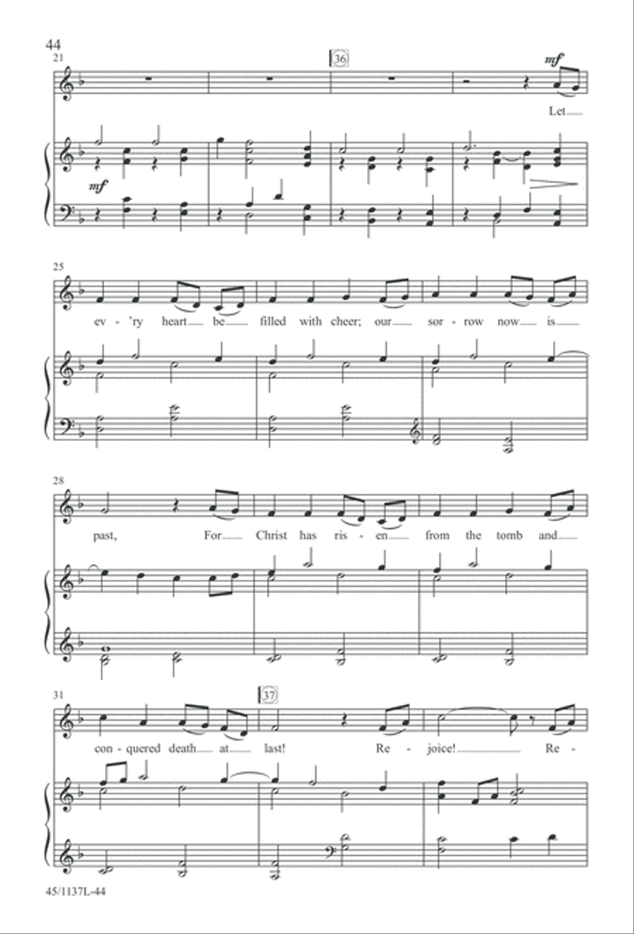 Let the Children Sing! Let the Children Sing! Unison Choir scores gallery preview page 45