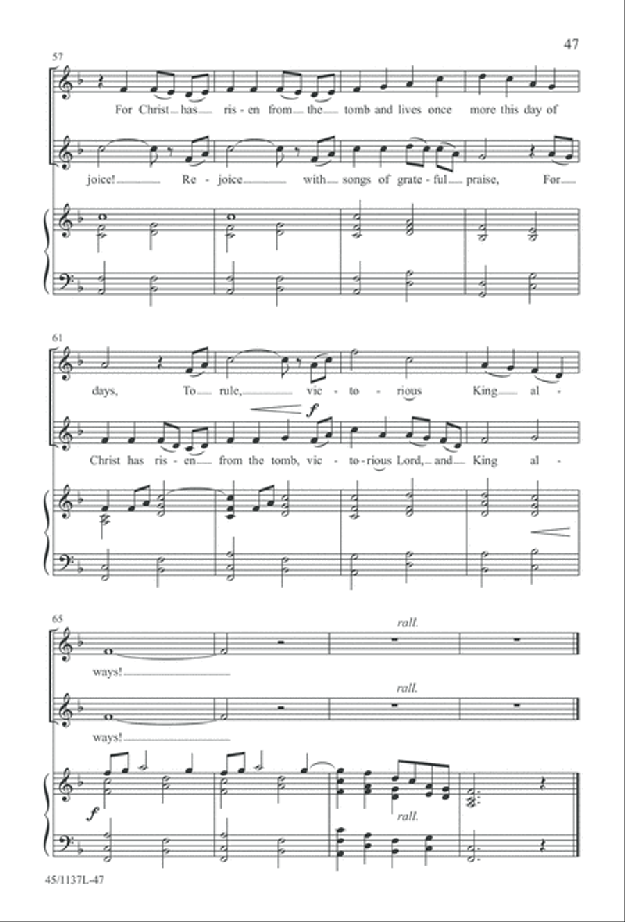 Let the Children Sing! Let the Children Sing! Unison Choir scores gallery preview page 48