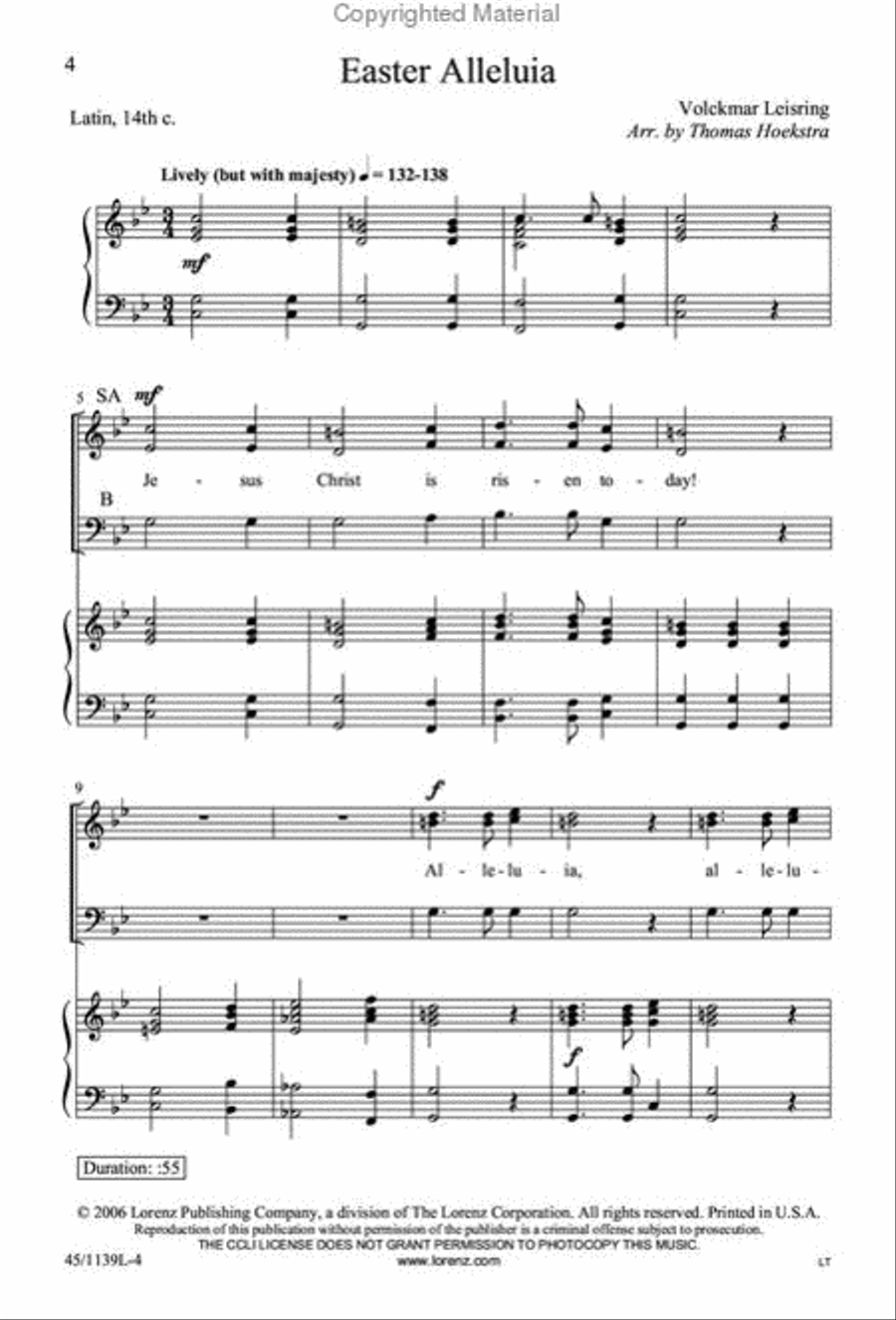 Masterworks for the SAB Choir 3-Part scores gallery preview page 2
