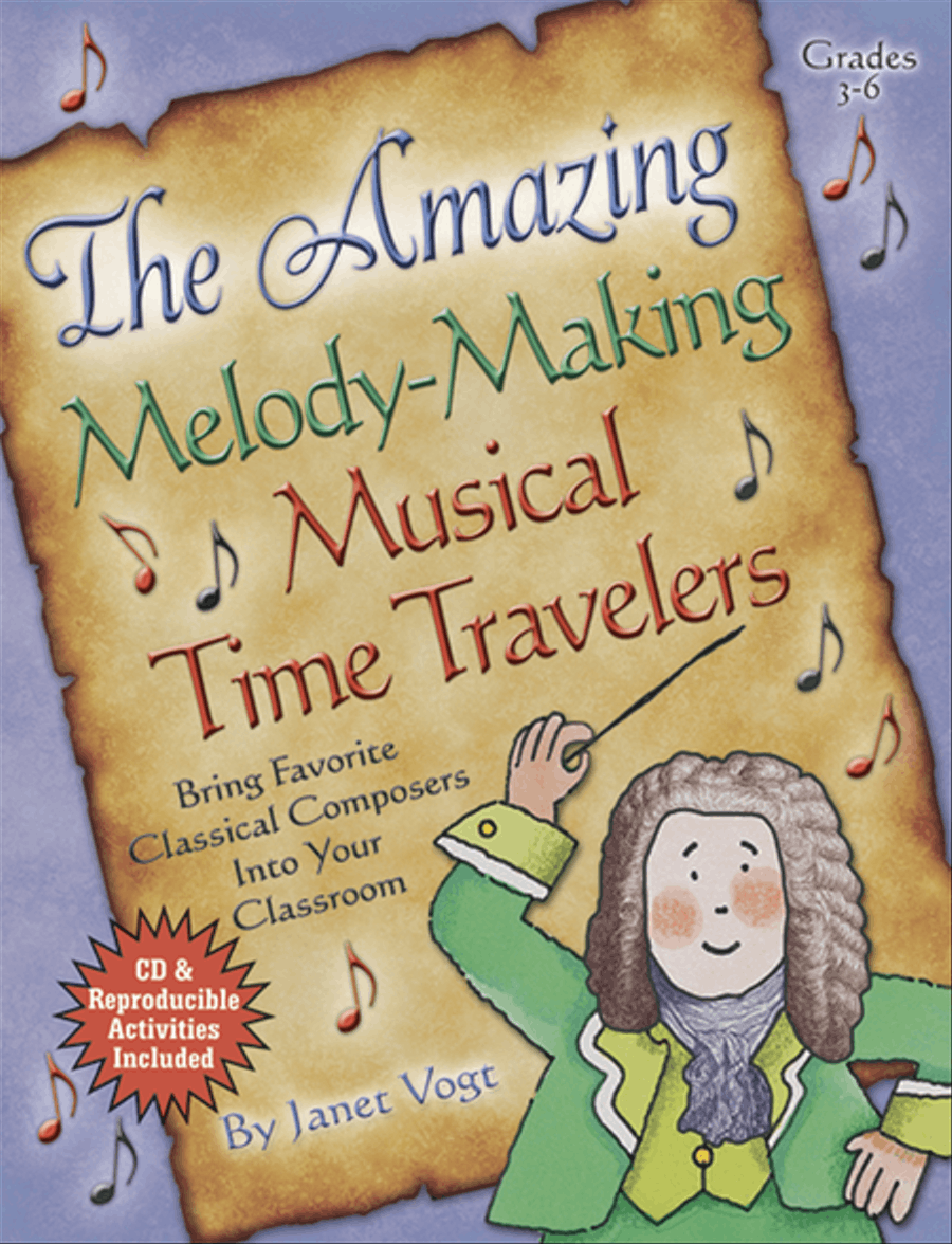 The Amazing Melody-Making Musical Time Travelers Unison Choir scores gallery preview page 1