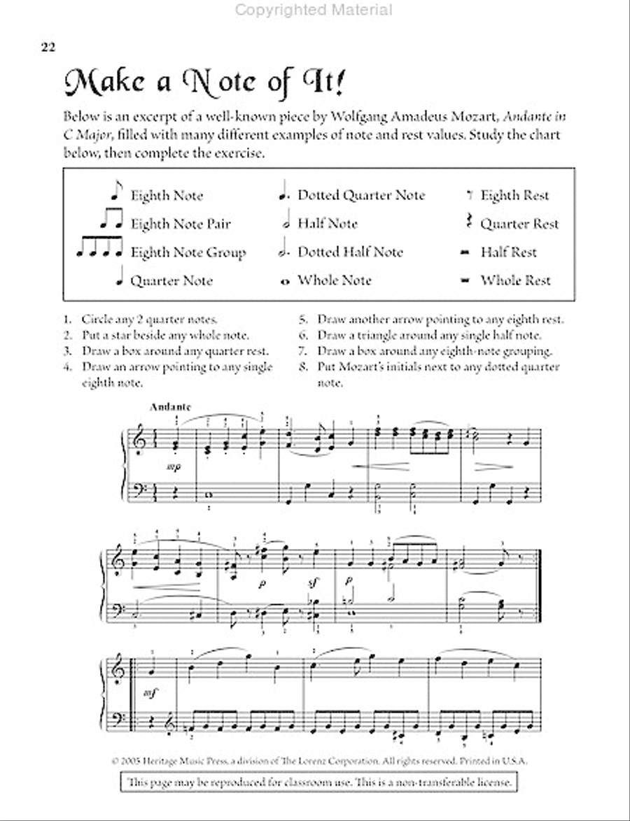 The Amazing Melody-Making Musical Time Travelers Unison Choir scores gallery preview page 3