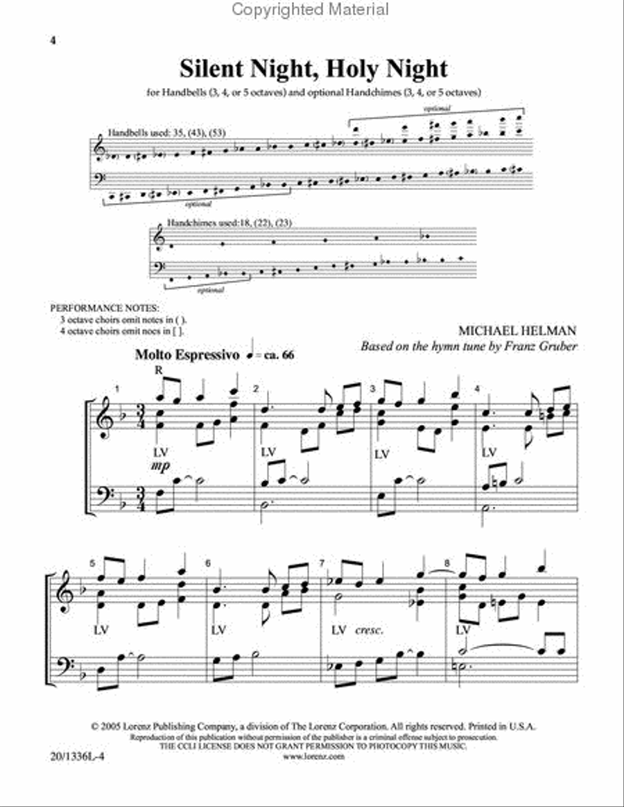 A Garland of Carols 5-Octaves scores gallery preview page 2