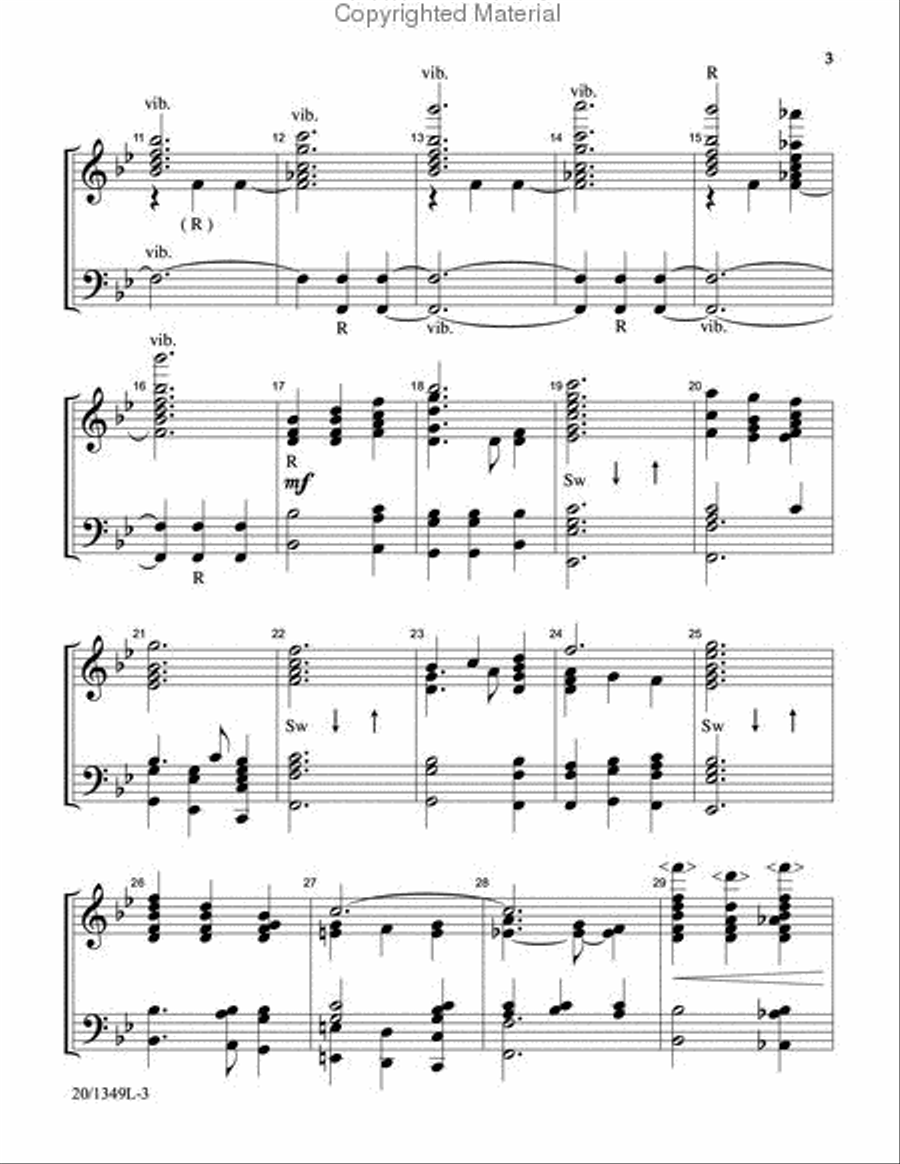 Morning Has Broken 5-Octaves scores gallery preview page 3