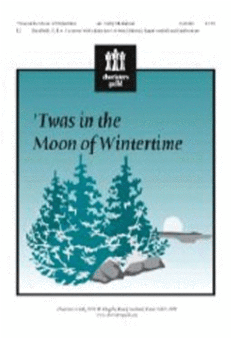 'Twas in the Moon of Wintertime 5-Octaves scores gallery preview page 1