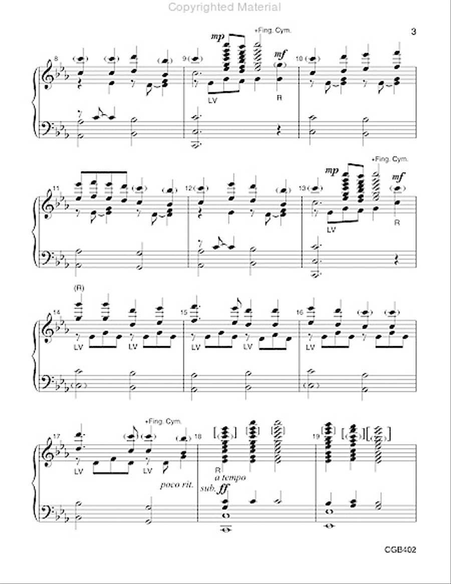 'Twas in the Moon of Wintertime 5-Octaves scores gallery preview page 3