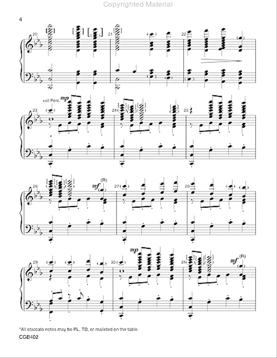 'Twas in the Moon of Wintertime 5-Octaves scores gallery preview page 4