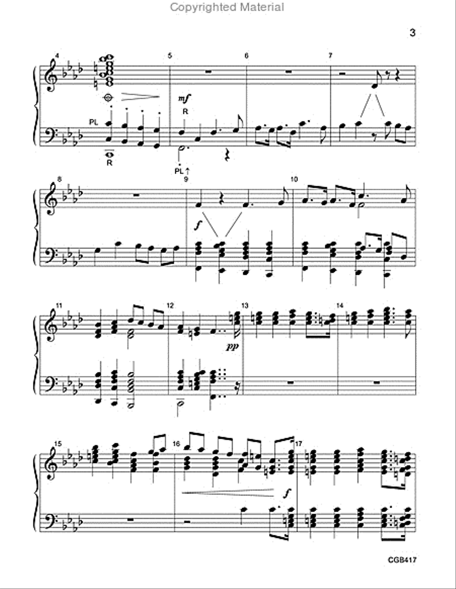 The March of the Kings 6-Octaves scores gallery preview page 3