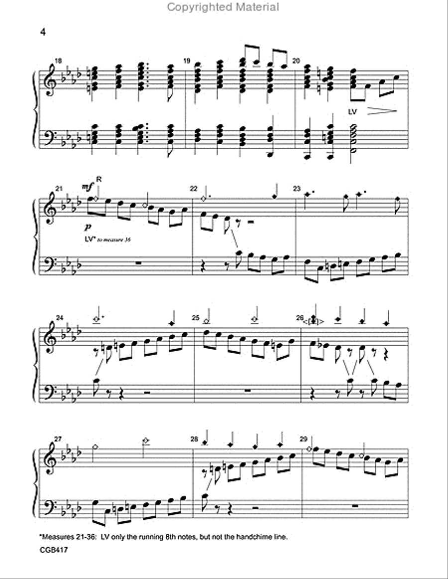 The March of the Kings 6-Octaves scores gallery preview page 4