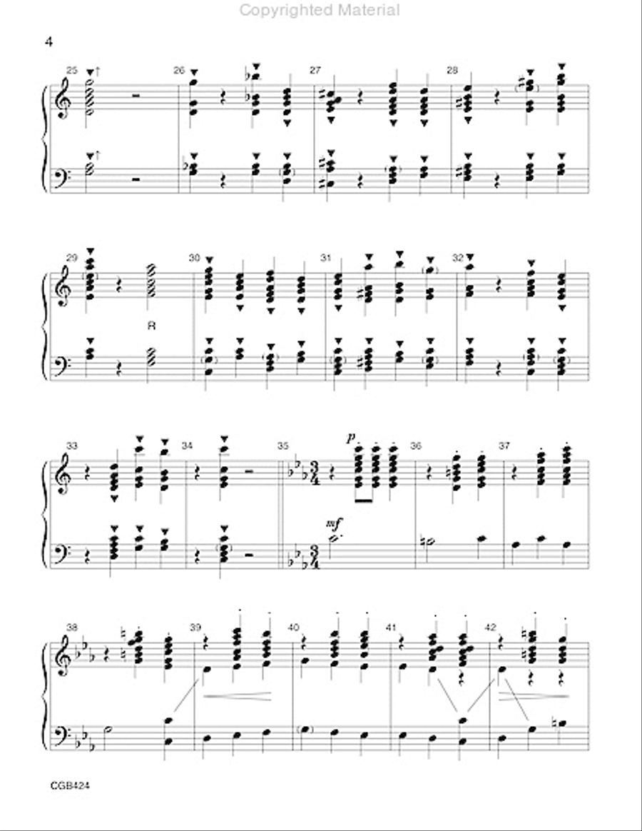 Variations on a Theme by Brahms 3-Octaves scores gallery preview page 4