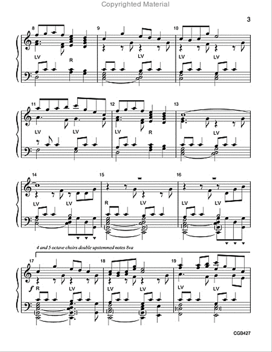 Exuberant Joy 5-Octaves scores gallery preview page 3