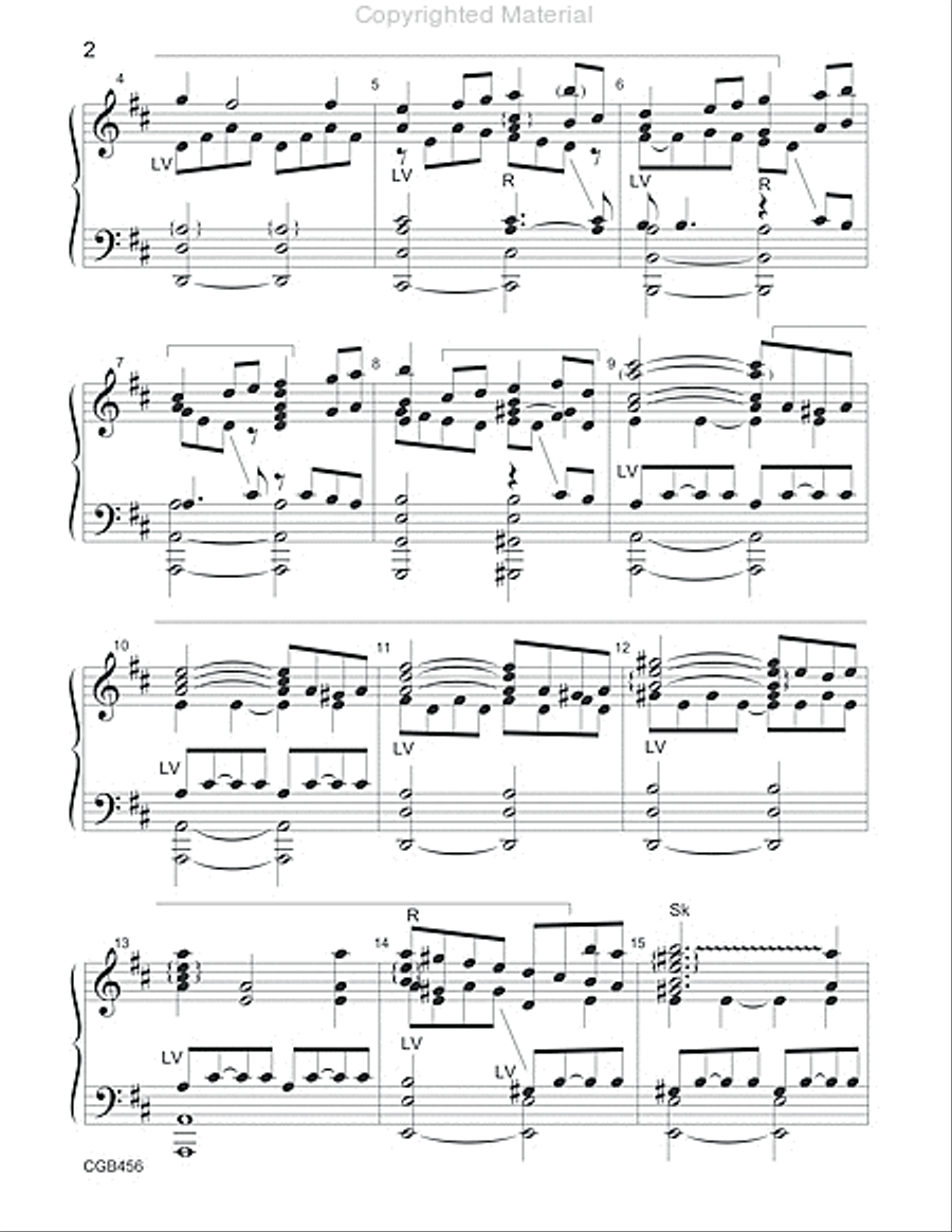 Largo from Winter - 2-6 octave Score 5-Octaves scores gallery preview page 3
