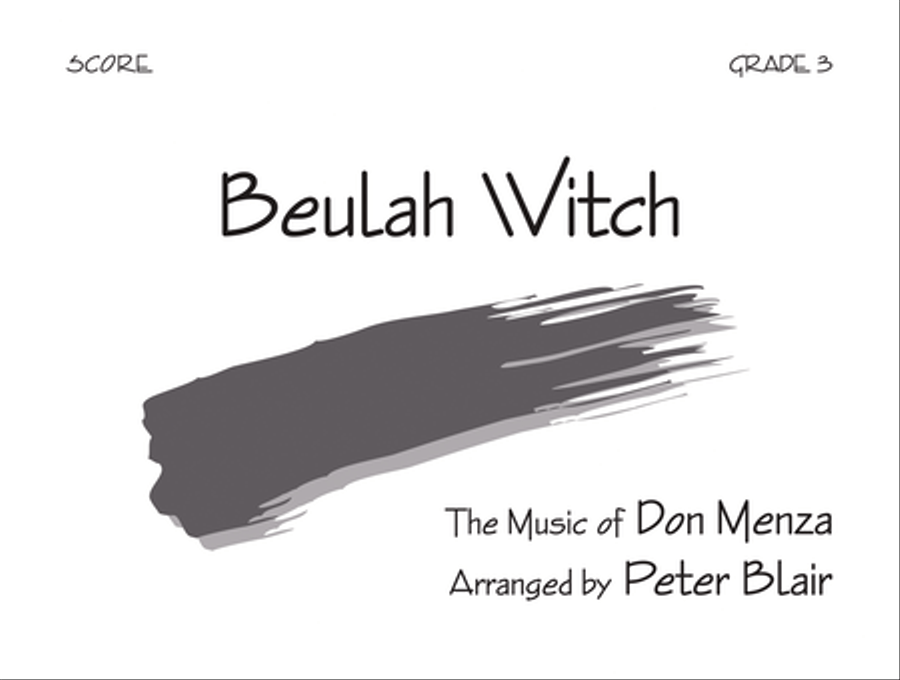 Beulah Witch - Score Beulah Witch - Score Jazz Ensemble scores gallery preview page 1