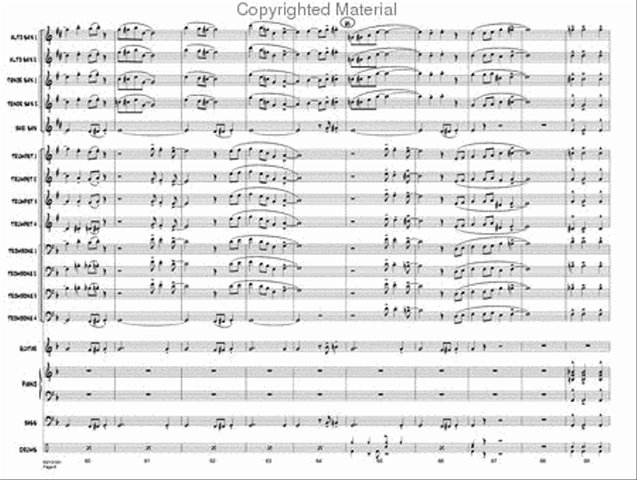 Beulah Witch - Score Beulah Witch - Score Jazz Ensemble scores gallery preview page 8