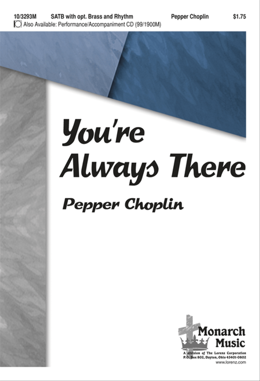 You're Always There 4-Part scores gallery preview page 1