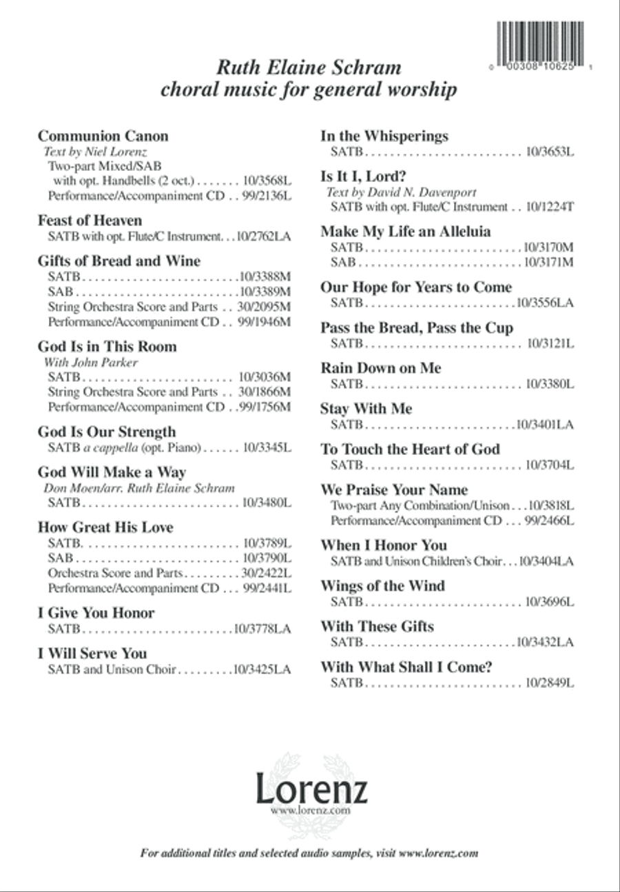 When I Honor You When I Honor You 4-Part scores gallery preview page 13