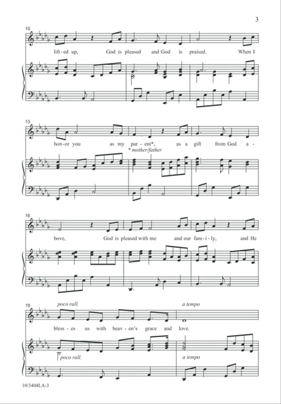 When I Honor You When I Honor You 4-Part scores gallery preview page 4