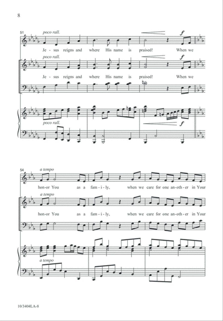When I Honor You When I Honor You 4-Part scores gallery preview page 9